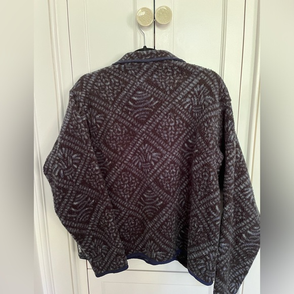 $115 Vintage 90s Eastern Mountain Sports Snap Fleece Size Medium - Picture 5 of 5